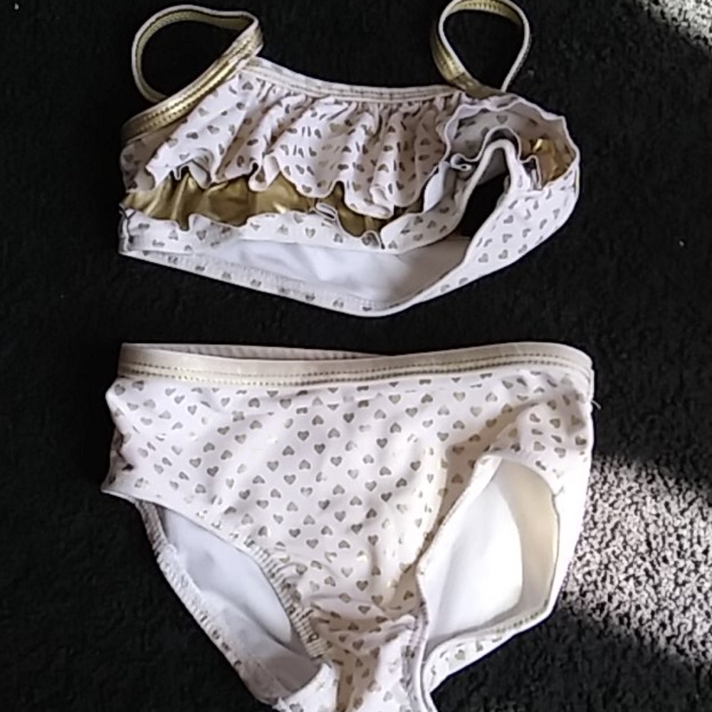 two-piece bathing suit